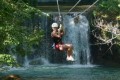 Jamaica Excursions to YS falls zip line over the falls